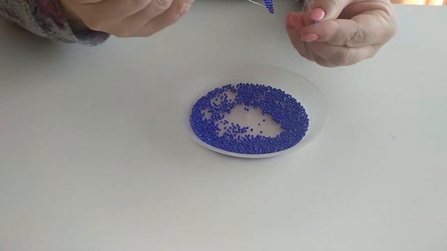 Васильки из бисера смотреть онлайн