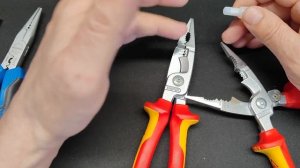 Инструмент электрика Сравнение Knipex 13 96 200 и Knipex 13 86 200