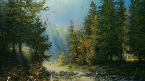 Летний пейзаж. Художник Виктор Юшкевич