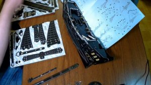 3D Puzzle Black Pearls. Обзор и сборка 3D пазла из картона Черная Жемчужина