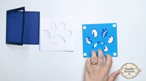 How to assemble the Dog Paw Card by Studio Ilustrado