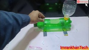 Making Water fountain without electricityat home with plastic experimentheronsfountain