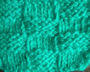 Узор "Шахматка".  Вязяние с нуля. Узоры спицами. Вяжем вместе..mp4