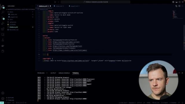 How To Create STUNNING Code Documentation With MkDocs Material Theme