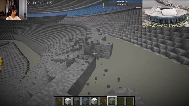 Строю Газпром Арену (Санкт-Петербург) | Build The Earth смотреть онлайн