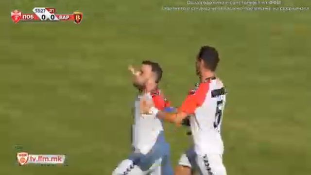 КУП НА МАКЕДОНИЈА - 1/16 ФИНАЛЕ (ПОБЕДА - ВАРДАР 0-1) Еврогол на Блажевски