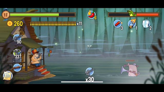 Swamp Attack Gameplay Walkthrough | Episode 01 | Level 11 - Level 15 (iOS & Android) смотреть онлайн