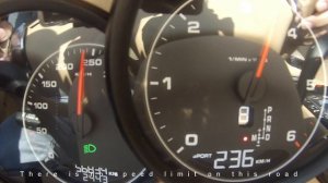 2012 Porsche Panamera Diesel 0-260 Kmh Top Speed Autobahn
