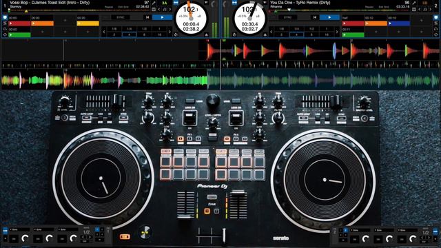 DDJ REV1: Very Simple Mix - Download Tracks and Follow Along смотреть онлайн