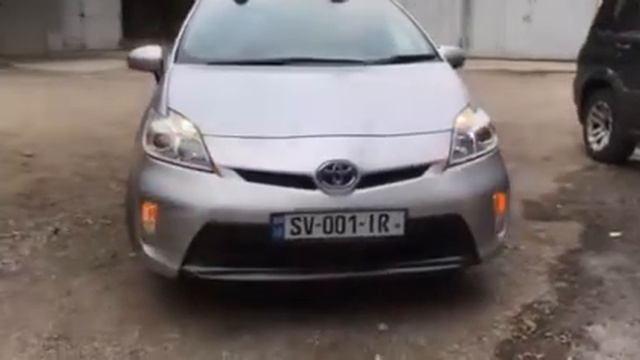 Toyota Prius. 2012. Диодное освещение смотреть онлайн