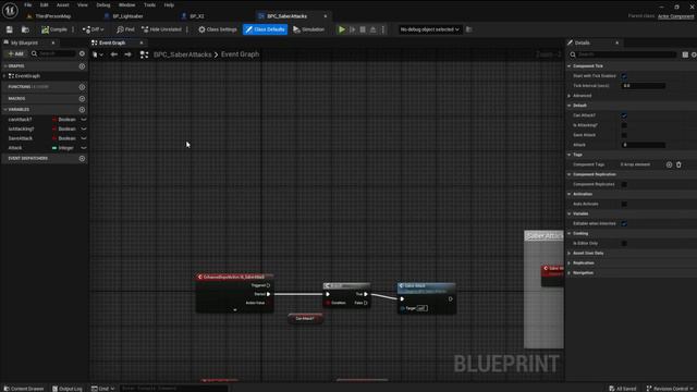 Star Wars in UE5 Tutorial Series! #6 - Lightsaber Combat Part 1