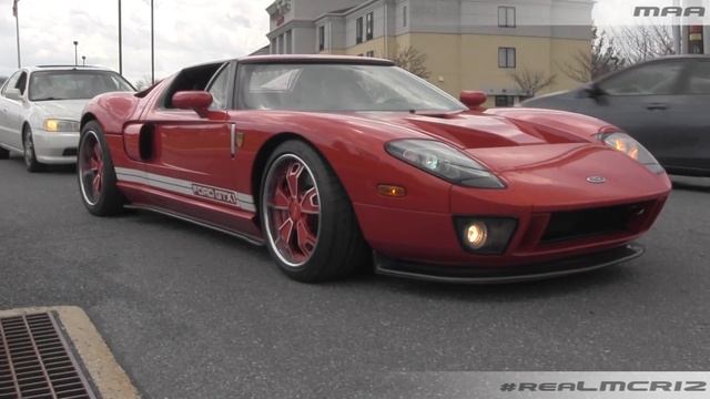 Ford GTX1 Leaving - Sound! смотреть онлайн