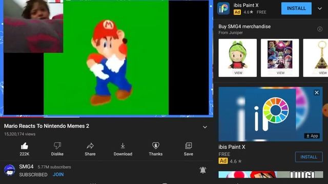 reacting to Mario reacts to Nintendo memes and also some other people who react to it too смотреть онлайн