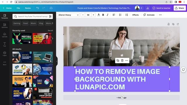 How to design Youtube Thumbnails with Canva.com смотреть онлайн