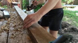 Первая проба шерхебеля