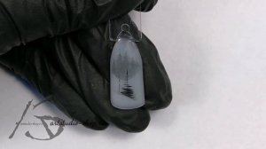 Как сделать туман на ногтях в акварельной технике. Экспресс акварель. Новогодний дизайн ногтей.