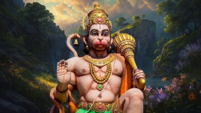 Most Powerful Hanuman Mantra Meditation || Om Han Hanumate Namah