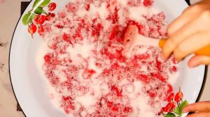 Малина на зиму. Казакша рецепт. Малина без варки. Рецепты заготовок. #малина