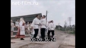 1970г. Русский танец- северная кадриль. с.Дорогорское Мезенский район Архангельская обл