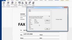 Sending a Fax from Microsoft Word using FaxTalk