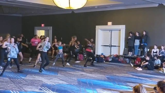 Ellie Green hip hop combo Groove Dance Convetion