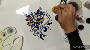 Мастер-класс «Витражная роспись по стеклу»