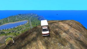 GTA 4 Gostown - САМЫЙ ЖЕСТКИЙ СПУСК С ГОРЫ