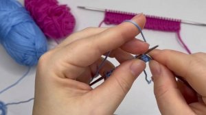 ? АВТОРСКИЙ набор петель спицами