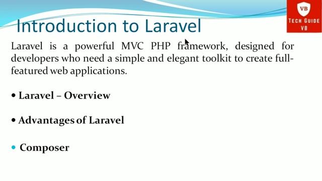 Laravel Introduction: Powerful MVC PHP Framework | Advantages of Laravel | Features of Laravel | #1