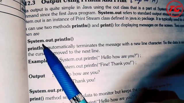 ?print() vs println()? methods in java смотреть онлайн