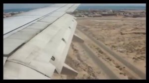 Аварийная посадка горящего самолёта в Хургаде