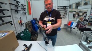 Ружье для #подводная охота #Каюк с лазерным целеуказателем (#ЛЦУ) и #подводныйфонарь в комплекте