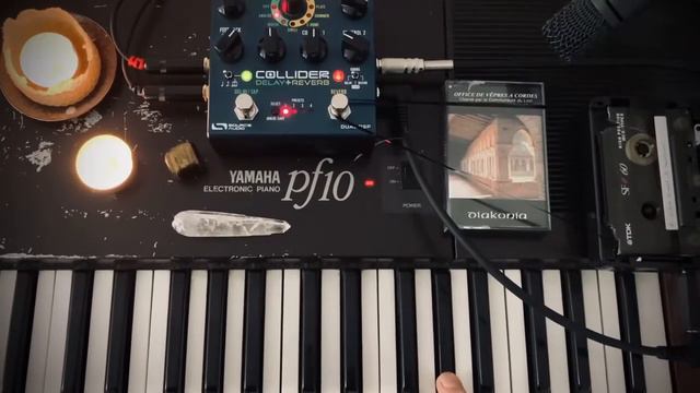 Dark Ambient, Dungeon Synth, Tapeloop Jam - E Piano + Tapeloop + Source Audio Collider