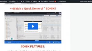 SONIK Review, Demo + Bonuses | World’s #1 & Fastest 1-Click iOS/Android Mobile App Builder!