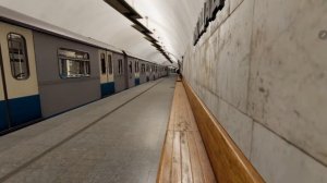 сборник поездов на станции "Площадь Ильича"/ subtransit drive