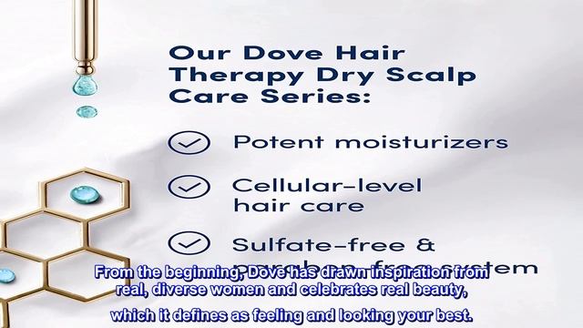 Great product - Dove Hair Therapy Shampoo for Dry Scalp Dry Scalp Care Hair Shampoo with Vitamin B смотреть онлайн