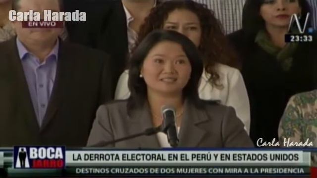 La diferencia abismal entre Hillary Clinton y Keiko Fujimori ante la derrota electoral