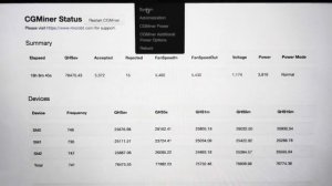 Firmware overclock Whatsminer m20s 65Th( Разгон - прошивка Whatsminer m20s до 76.5 Th/s )