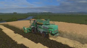 [РП] УБОРОЧНАЯ СТРАДА  НА ЛЕГЕНДАРНОМ  КОМБАЙНЕ ДОН 1500Б!