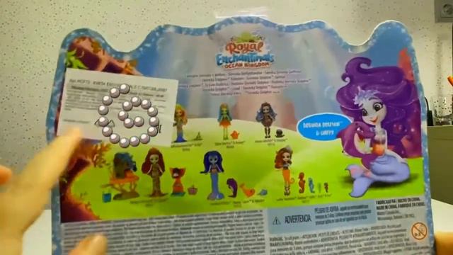 Enchantimals дельфин Доринда. Распаковка и обзор. Драгоценности моря. смотреть онлайн