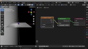2. Blender. Градиентная текстура | Gradient Texture (Материалы)