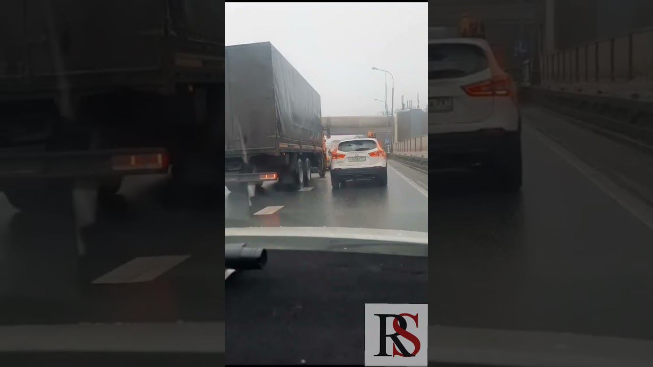 Автошкола "Ралли Шоп"Ученик за рулем на МКАДе2.Интенсивное движение.  #автошкола #вождениеавтомобиля