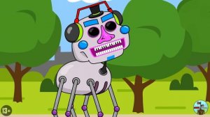 ЧУ ЧУ ЧАРЛЬЗ ПРОТИВ ДИДЖЕЯ И АНИМАТРОНИКОВ ФНАФ 9! Мультик Анимация