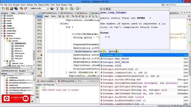 Elections Management System Using Java Swing and Mysql смотреть онлайн