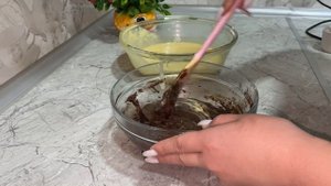 Пирог «зебра» простой рецепт ? без молока, без кефира, без сметаны ? оочччень вкусно ?