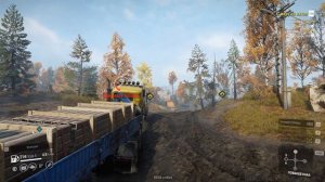 SnowRunner Дон - собираем балки