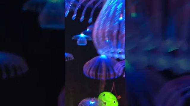 Светодиодная разноцветная лампа-Медуза Одуванчик