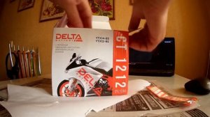 АККУМУЛЯТОР НА КАВАСАКИ ER-6N.  DELTA CT1212 ОБЗОР И ЗАМЕР ВОЛЬТАЖА. ОТЛИЧНЫЙ  АККУМУЛЯТОР.