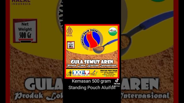 Gula Semut Aren Organik (Organic Palm Sugar Powdered)