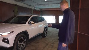 Tucson NX с штатным автозапуском + Autolis Mobile S   Автоматическое отключение Start Stop